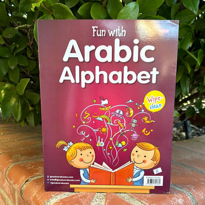 Dry Erase Fun with Arabic Alphabet Writing Book