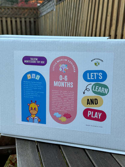 Taleem Montessori Toy Box (0-6 Months)