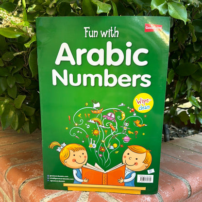 Dry Erase Fun With Arabic Numbers