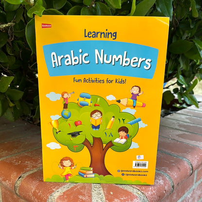 Learning Arabic Numbers Writing Book