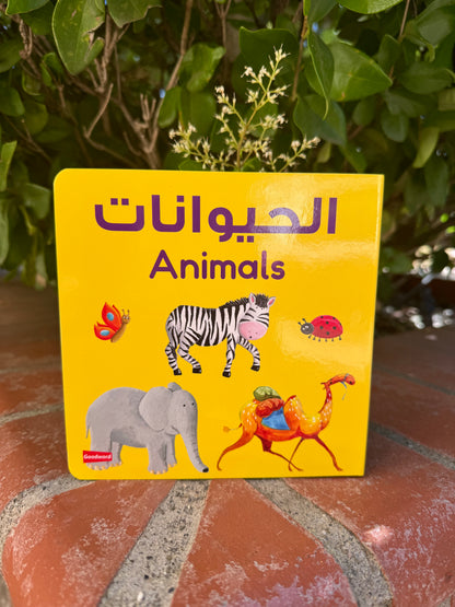 Babies and Toddlers Arabic Animals Hard Book